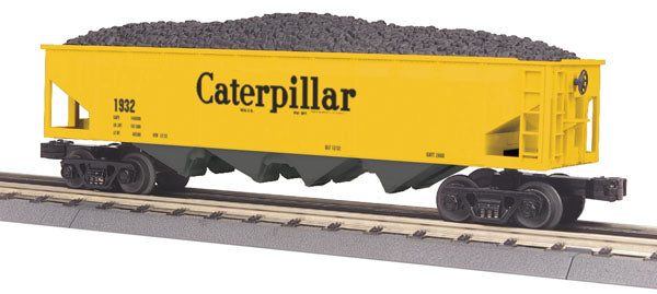 MTH RailKing 30-75245 Caterpillar 4-Bay Hopper Car w/Coal Load O-Scale