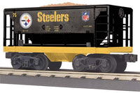 MTH Railking 30-75297 Pittsburgh Steelers ore car O SCALE NEW