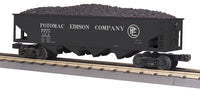 MTH Railking 30-75511 Potomac Edison Company RailKing 4-Bay Hopper Car Road #105 O SCALE NEW