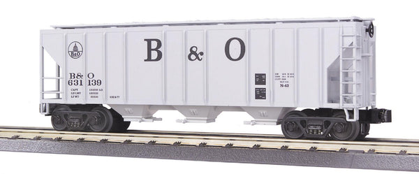 MTH Railking 30-7555 Baltimore & Ohio Ps-2 Discharge Hopper Car O SCALE Like New no inner liner