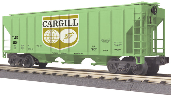 MTH Railking 30-75609 Cargill Ps-2 Discharge Hopper Car TLDX  #2528. O SCALE NEW