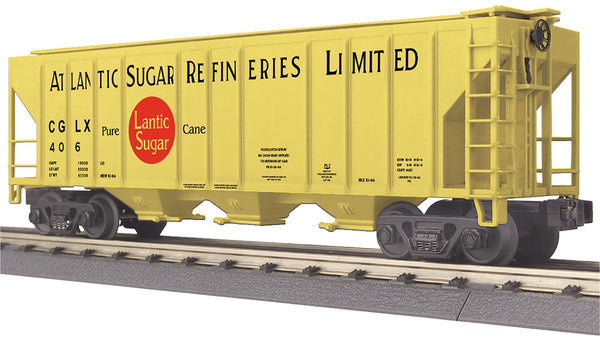 MTH Railking 30-75659 Atlantic Sugar Refineries RailKing Ps-2 Discharge Hopper Car Road #406 O SCALE NEW
