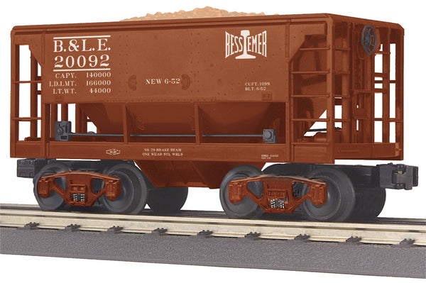 MTH Railking 30-75671 Bessemer & Lake Erie Ore Car #20092. O SCALE NEW