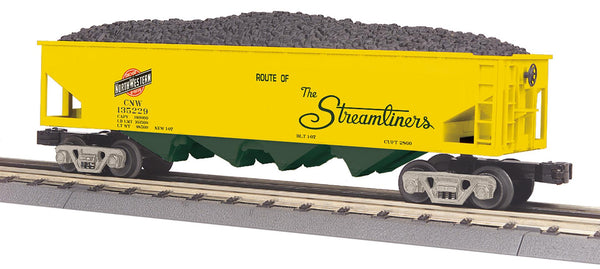 MTH Railking 30-75683 Chicago & North Western 4-Bay Hopper Car Road #135229 O SCALE NEW