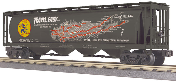 MTH Railking 30-75707 Long Island 4-Bay Cylindrical Hopper map Car #19652015. O SCALE NEW