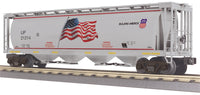 MTH Railking 30-75735 Union Pacific 4-Bay Cylindrical Hopper Car -O SCALE NEW