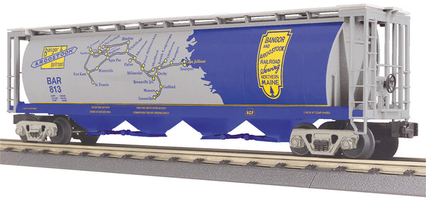 MTH 30-75743 Bangor & Aroostook 4-Bay Cylindrical Hopper Car #813 Limited