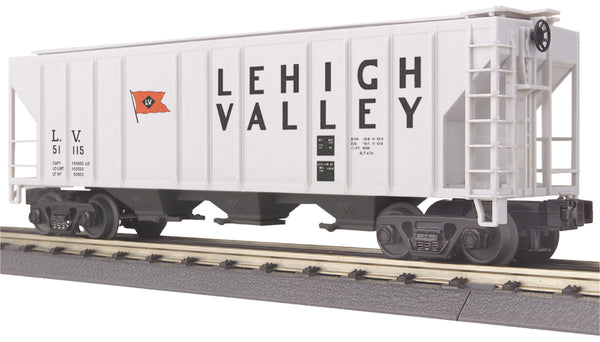 MTH Railking 30-7591 Lehigh Valley Ps-2 Discharge Hopper Car #51115. O SCALE Like New