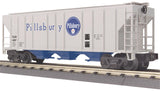 MTH Railking 30-7594 Pillsbury Ps-2 Discharge Hopper Car O SCALE Used Excellent