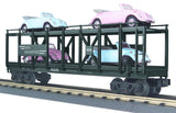 MTH Railking 30-76030 Auto Carrier Flat Car . O SCALE NEW