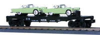 MTH Railking 30-7613 MTH Flatcar Transport w/T-Birds Car no. 1957 O SCALE NEW