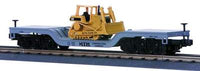 MTH 30-7618 Caterpillar Depressed Flatcar w/ERTL Bull Dozer O-Scale