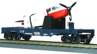 MTH Railking 30-7621 MTH Transportation Co. Flat Car - MTH w/Airplane Car no. 1959 O SCALE NEW