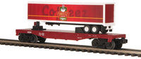 MTH Railking 30-76297 Sheetz COFFEEZ RailKing Flat Car w/40' Trailer  O SCALE NEW