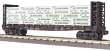 MTH 30-7637 ERIE LACKAWANNA Flat Car RailKing O Scale Like New