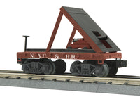 MTH Railking 30-76388 New York & Hudson River Flat Car - 19th Century w/Cannon # O SCALE NEW