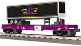 MTH Railking 30-76561 MTHRRC Flat Car w/ Trailer - MTHRRC O SCALE Like New