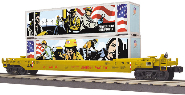 MTH Railking 30-76800 Union Pacific Husky Stack Car #542150. O SCALE NEW