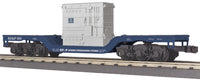 MTH Railking 30-76829 Richmond Fredericksburg & Potomac RF&P Depressed Center Flat Car w/Transformer Load O SCALE  NEW