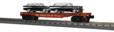 MTH Railking 30-76873 Pennsylvania O SCALE RailKing Flat Car w/(2) 57 Chevy Nomads NEW