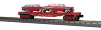 MTH Railking 30-76874 Union Pacific O SCALE RailKing Flat Car w/(2) 57 Chevy Nomads NEW