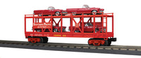MTH Railking 30-76877 Southern Pacific SP Auto Carrier Flat Car w/4 55 Ford Thunderbirds O SCALE limited NEW