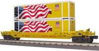 MTH Railking 30-76902 Union Pacific Husky Stack Car - O SCALE NEW