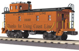 MTH Railking 30-77126 Atlantic Coast Line Offset Steel Caboose #0688. O SCALE NEW