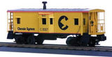 MTH Railking 30-7713 Chessie Bay Window Caboose C-3027 O SCALE Used No Box