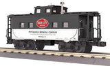 MTH Railking 30-77142 PBC - Iron City Steel Caboose #Iron City. O SCALE Like New