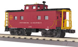 MTH Railking 30-77161 Pittsburg & Shawmut Steel Caboose #190. O SCALE NEW