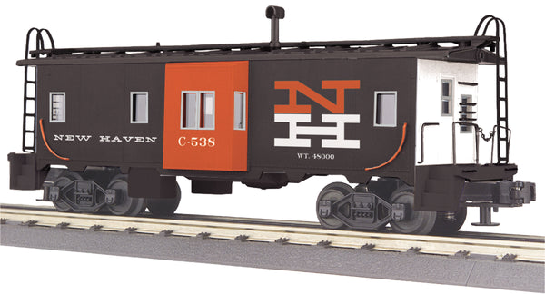 MTH Railking 30-77209 New Haven Bay Window Caboose #C-538 O SCALE Like New