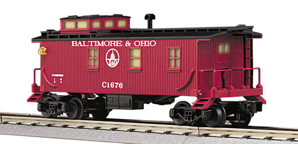 MTH Railking 30-7723 Baltimore & Ohio #B&O. Caboose O SCALE Like New