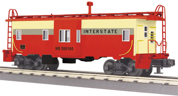 MTH Railking 30-77249 Interstate Norfolk Southern NS Heritage Series Bay Window Caboose O SCALE NEW