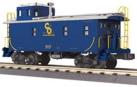 MTH Railking 30-77293 Chesapeake & Ohio Offset Steel Caboose O Scale Like New