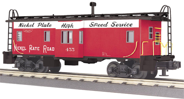 MTH Railking 30-77307 Nickel Plate Road Bay Window Caboose O SCALE NEW