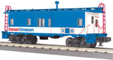 MTH Railking 30-77310 GM Diesel Division Bay Window Caboose #100 O SCALE NEW Damaged Box