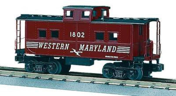 MTH Railking 30-7732 Western Maryland Steel Caboose O SCALE Like New