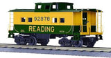 MTH 30-7733 READING Steel Caboose Railking #92890 O Scale Like New