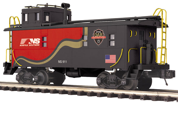 MTH 30-77350 Norfolk Southern NS First Responders Offset Steel Caboose
