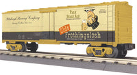 MTH Railking 30-78016 Olde Frothingslosh Modern Reefer Car - Olde Frothingslosh Beer Car Pittsburgh Brewing Co O SCALE NEW