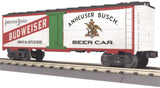 MTH Railking 30-78023 AB - Budweiser Modern Reefer Car - Anheuser-Busch O SCALE Like New