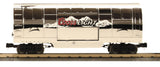 MTH 30-1433-1, 30-78040, 30-78061 Coors Light Railking Silver Bullet Train Set with Proto-Sound 2.0 with Rare Tail Car & Add-On Reefer limited O Scale Like New