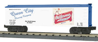 MTH Railking 30-78052 Old German Premium Lager Reefer Car 40325 Queen City Brewing Co O SCALE NEW