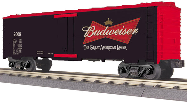 MTH Railking 30-78057 Budweiser Modern Reefer Car O SCALE . NEW