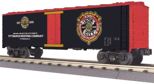 MTH Railking 30-78072 Iron City Beer Modern Reefer Car 135th Anniversary Pittsburgh Brewing Company O SCALE NEW
