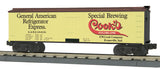 MTH Railking 30-78108 Cook's Goldblume Reefer Car Evansville IN #68430. O SCALE NEW