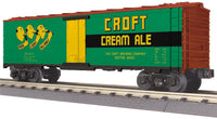 MTH Railking 30-78131 Croft Ale Modern Reefer Car - Croft Ale O SCALE Like New