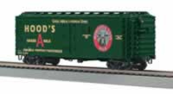 MTH RailKing 30-7817 Hood's Dairy 40' Woodsided Reefer Car O SCALE Like New
