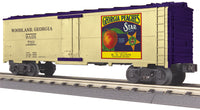 MTH Railking 30-78244 Georgia Peaches Modern Reefer Car #BADX 703. O SCALE NEW